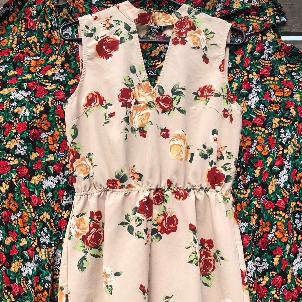 ***SOLD***Floral romper